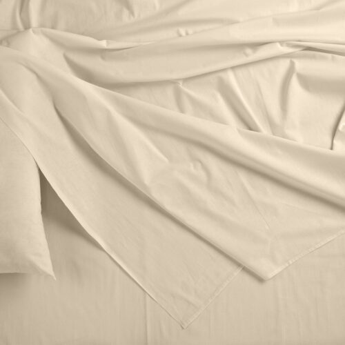 Royal Comfort Blended Bamboo Sheet Set Dark Ivory King - Image 3