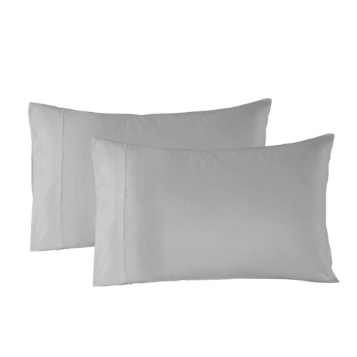 Royal Comfort Blended Bamboo Sheet Set Light Grey  King - Image 4