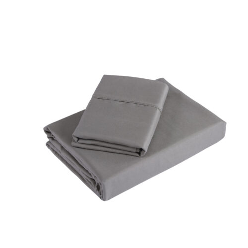 Royal Comfort 1200TC Ultrasoft 4-Piece Sheet Set  King  Charcoal - Image 4