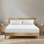 Royal Comfort 1500TC Cotton Rich 3-Piece Bed Sheets Set White DOUBLE