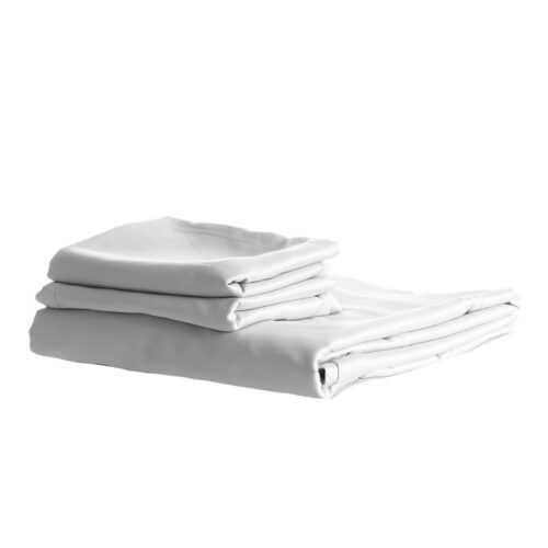Royal Comfort 1500TC Cotton Rich 3-Piece Bed Sheets Set White DOUBLE - Image 3