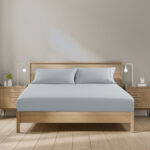 Royal Comfort 1500TC Cotton Rich 3-Piece Bed Sheets Set Indigo DOUBLE