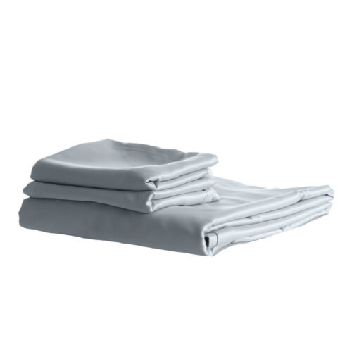 Royal Comfort 1500TC Cotton Rich 3-Piece Bed Sheets Set Indigo DOUBLE - Image 3