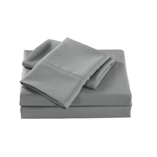 Royal Comfort Bamboo Cooling 2000TC Sheet Set King Mid Grey - Image 3