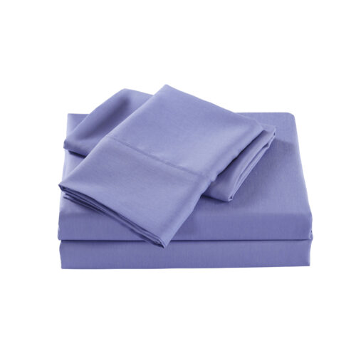 Royal Comfort Bamboo Cooling 2000TC Sheet Set  King Mid Blue - Image 3