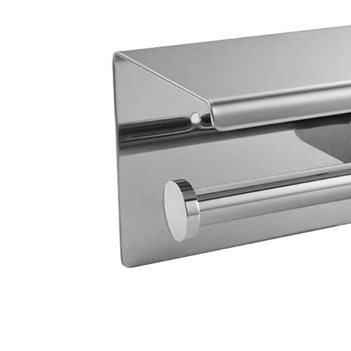 Toilet Paper Holder Double Roll Stainless - Image 5