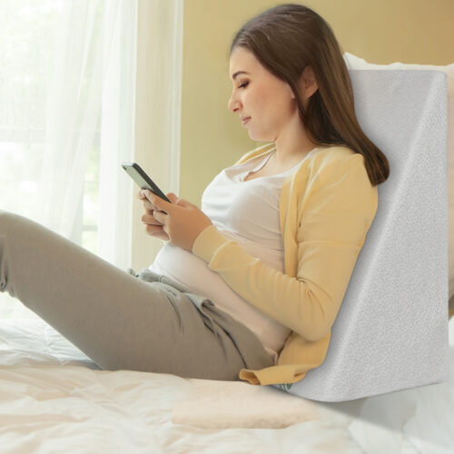 DreamZ Bedding Wedge Pillow Memory Foam White 30 - Image 7