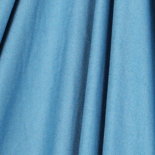 Dreamz Bamboo Bed Sheets Set 4-Piece Flat Fitted Sheet King Size Blue - Image 5