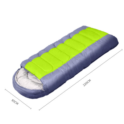 Mountview Sleeping Bag Outdoor Camping Grey - Image 3