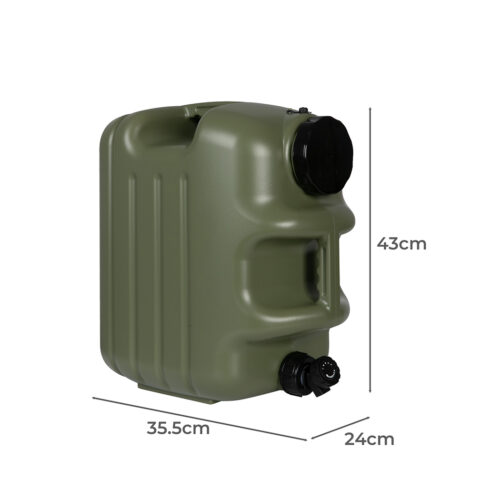 Mountview 25L Water Container Jerry Can Bucket Camping Outdoor Storage Tank - Image 4