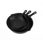 TOQUE Non Stick Frying Pan Set 3PCS