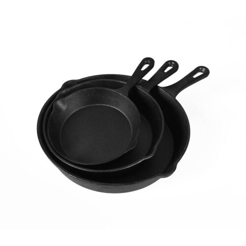 TOQUE Non Stick Frying Pan Set 3PCS
