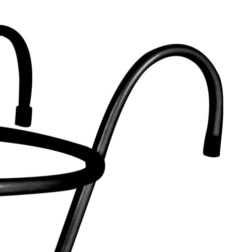 Levede 1x Flower Holder Plant Stand Black - Image 5