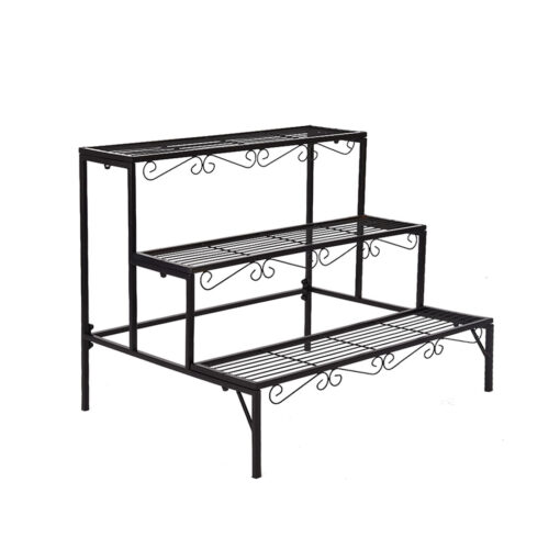 Levede Plant Stand 3 Tier Rectangle - Image 2