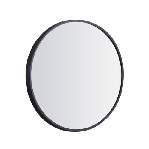 Wall Mirror Round Shaped Bathroom Makeup Medium - Image 2