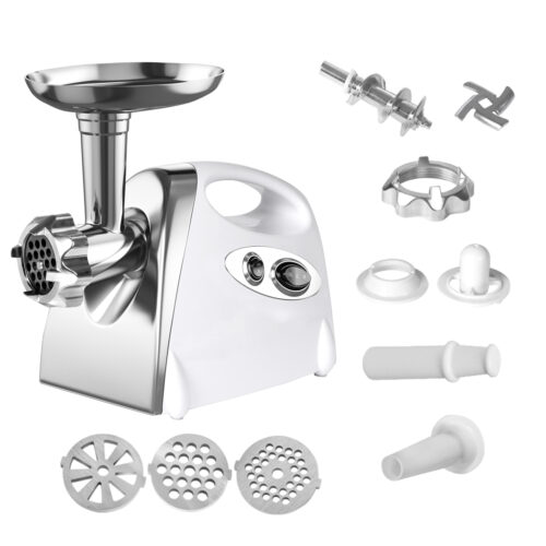 800W Electric Meat Grinder Mincer Sausage White - Image 6