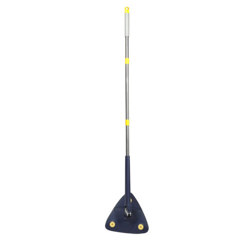 Cleanflo Cleaning Mop Dry Wet Triangle 360° Rotatable Adjustable Head 5 Pads - Image 4