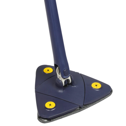 Cleanflo Cleaning Mop Dry Wet Triangle 360° Rotatable Adjustable Head 5 Pads - Image 6