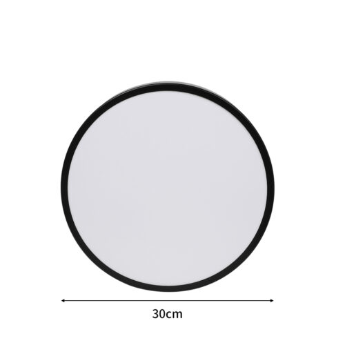 EMITTO Ultra-Thin 5CM LED Ceiling Down 18W Black - Image 3
