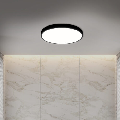 EMITTO Ultra-Thin 5CM LED Ceiling Down 18W Black - Image 8