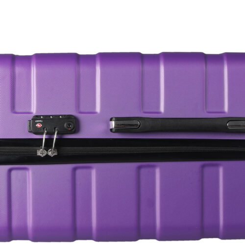 Slimbridge 24" Luggage Case Suitcase Purple 24 inch - Image 6