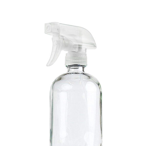 4x 500ml Clear Glass Spray Bottles Trigger - Image 4