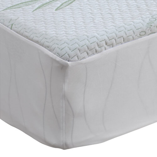 DreamZ Single Size Bed Bamboo Mattress Protector Fully Fitted Waterproof - Image 4