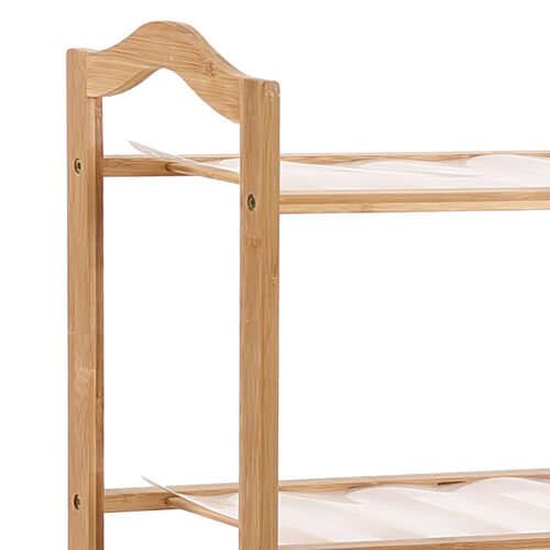 Levede Bamboo Shoe Rack Storage Wooden - Image 4