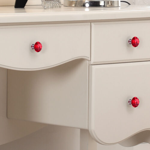16 Pcs Red Crystal Knobs Diamond 30mm Small Red - Image 8
