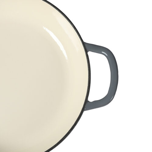 3.5L Enamel Dutch Oven Pan in Black Colour - Image 6