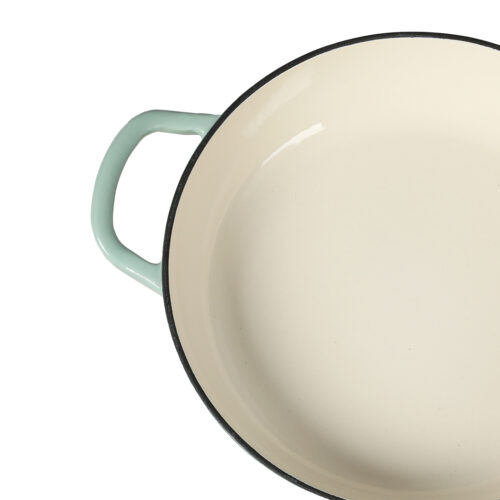 TOQUE 3.5L Enamel Dutch Oven Pan in Green Colour - Image 6