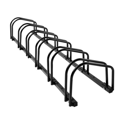 6 Bikes Stand Bicycle Bike Rack Floor - Image 2