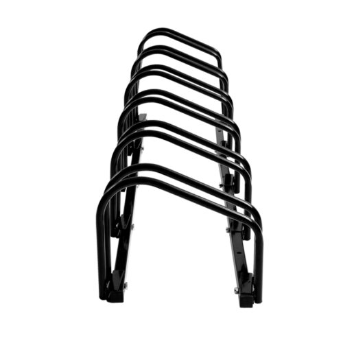 6 Bikes Stand Bicycle Bike Rack Floor - Image 5