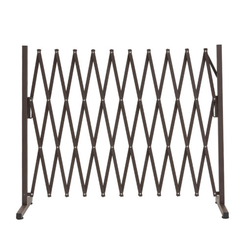 Garden Security Fence Gate Gate Metal Brown - Image 2