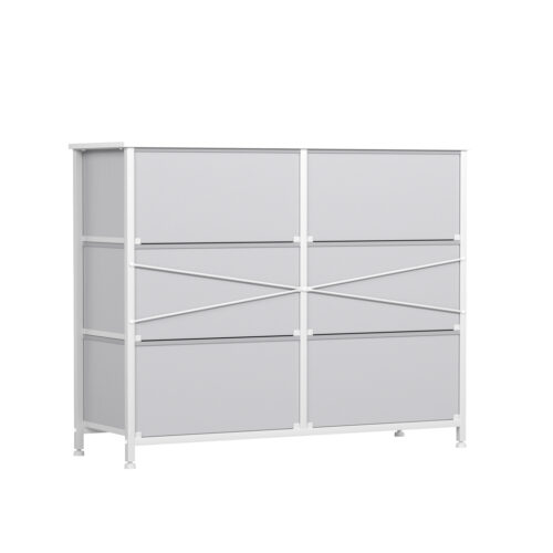 Levede 6 Chest of Drawers Storage Cabinet - Image 2