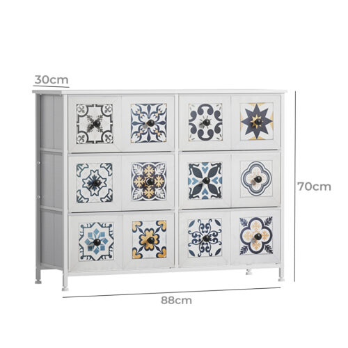 Levede 6 Chest of Drawers Storage Cabinet - Image 3