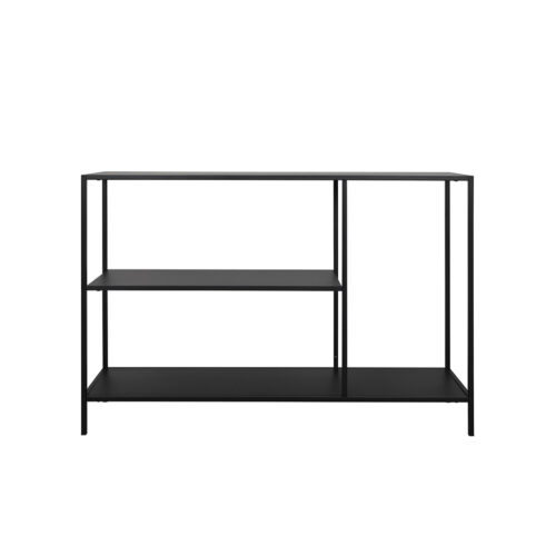 Levede 3-Tier Console Table Hallway Side Entry Hall Storage Shelf Rack Office Furniture Desk - Image 3