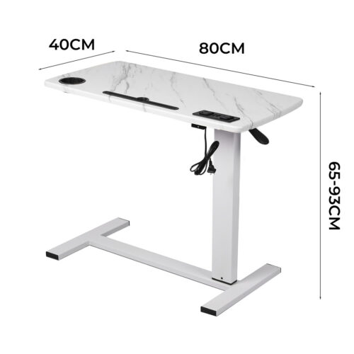 Levede Standing Desk Height Adjustable White - Image 3