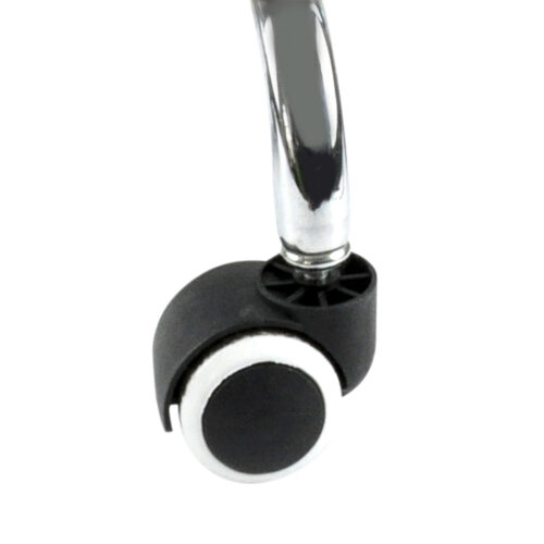 2x Levede Swivel Salon Barstool Hairdressing Black - Image 5