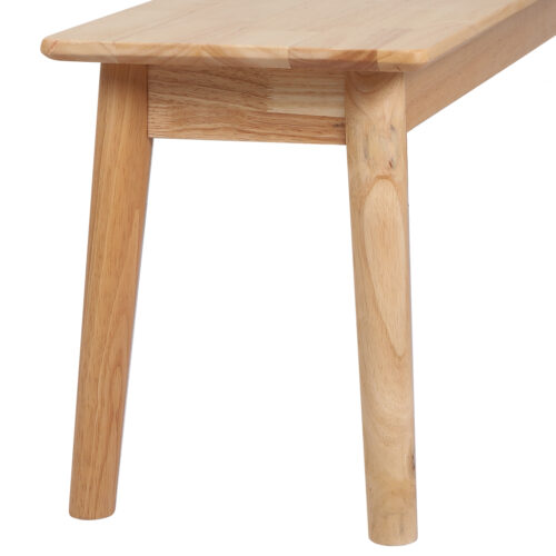 Levede 1XDining Chairs Bench Chair Seat Nature - Image 6