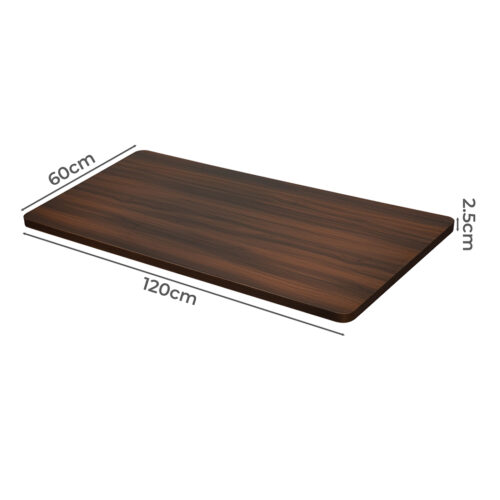 Levede Desktop For Motorised Adjustable 120X60CM Walnut - Image 3