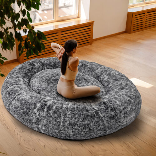 TheNapBed Memory Foam Pet Bed Grey Charcoal - Image 8