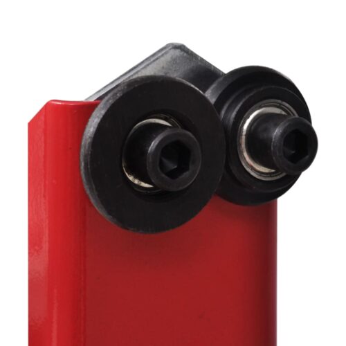 Heavy Duty Motorcycle Wheel Balancing Stand Truning Tire Tyre Balancer Red - Image 5