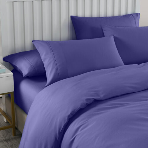 Royal Comfort Bamboo Cooling 2000TC 6-Piece Combo Set King Royal Blue - Image 2