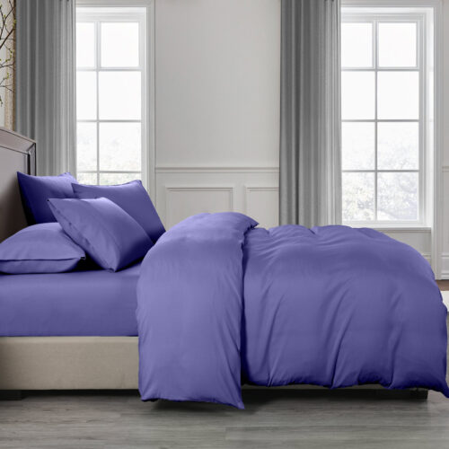 Royal Comfort Bamboo Cooling 2000TC 6-Piece Combo Set King Royal Blue - Image 4