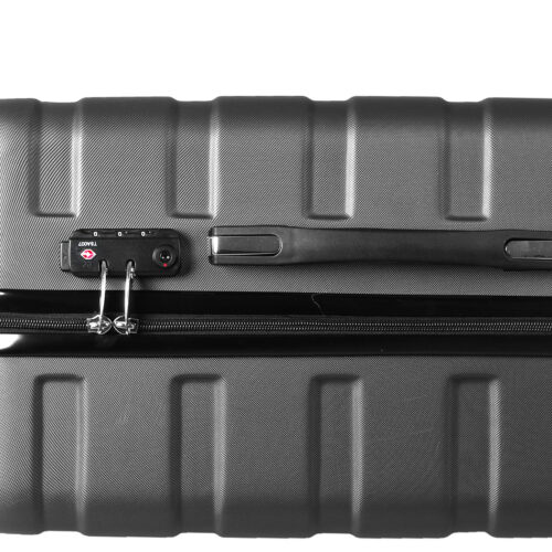 Slimbridge 3PC Luggage sets Suitcase Black - Image 6