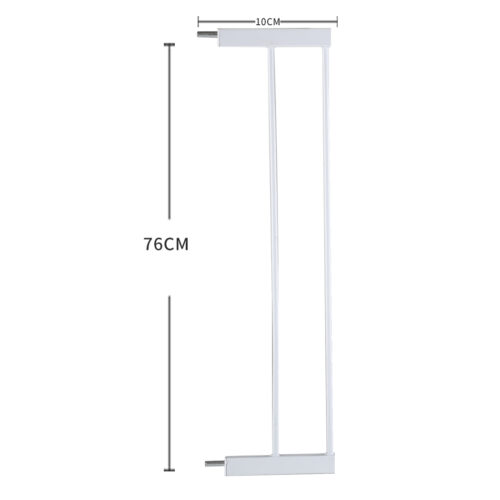 Levede Baby Safety Gate Adjustable Pet White 10cm Extension - Image 3