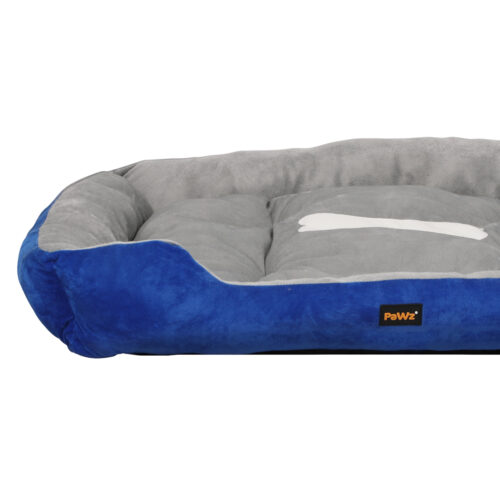 PaWz Pet Bed Dog Beds Bedding Mattress M Navy Medium - Image 4