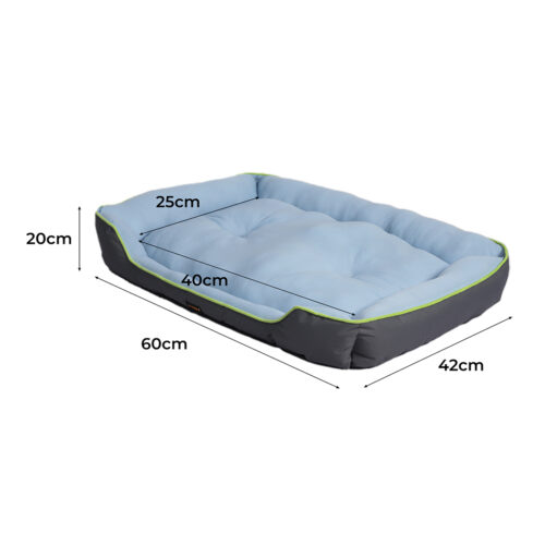 PaWz Pet Cooling Bed Sofa Mat Bolster Single - Image 3