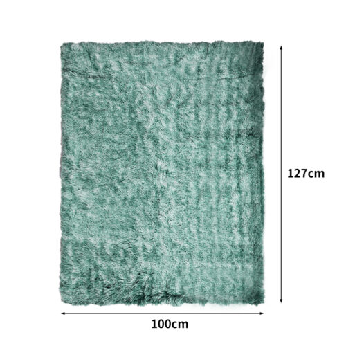 PaWz Dog Blanket Pet Cat Mat Puppy Warm Teal - Image 3